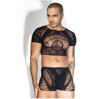 Mens Short Sleeve Top & Trunks One Size Mens Short Sleeve Top & Trunks One Size